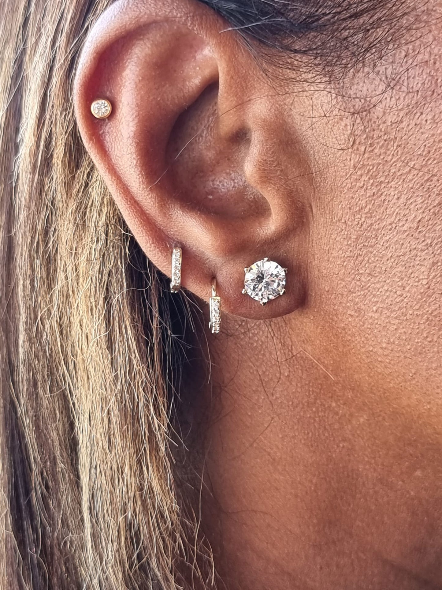 Luxury 925 Silver Earrings with Zirconia