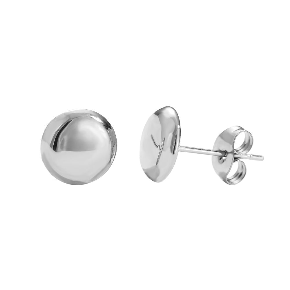 Small Plain Gold Plated Earring
