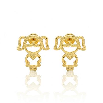 Small Gold Earrings for Girls