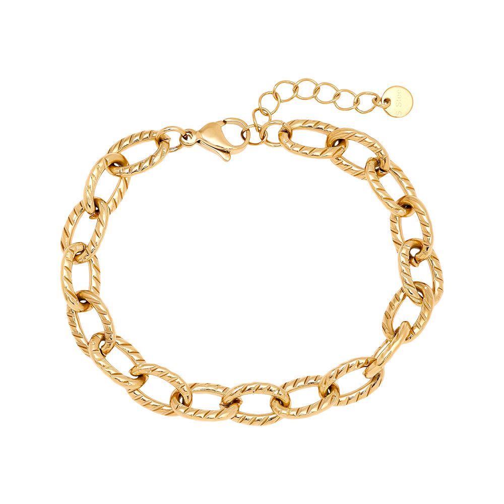 Gold Link Bracelet