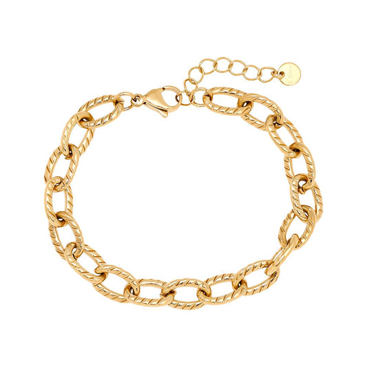 Gold Link Bracelet
