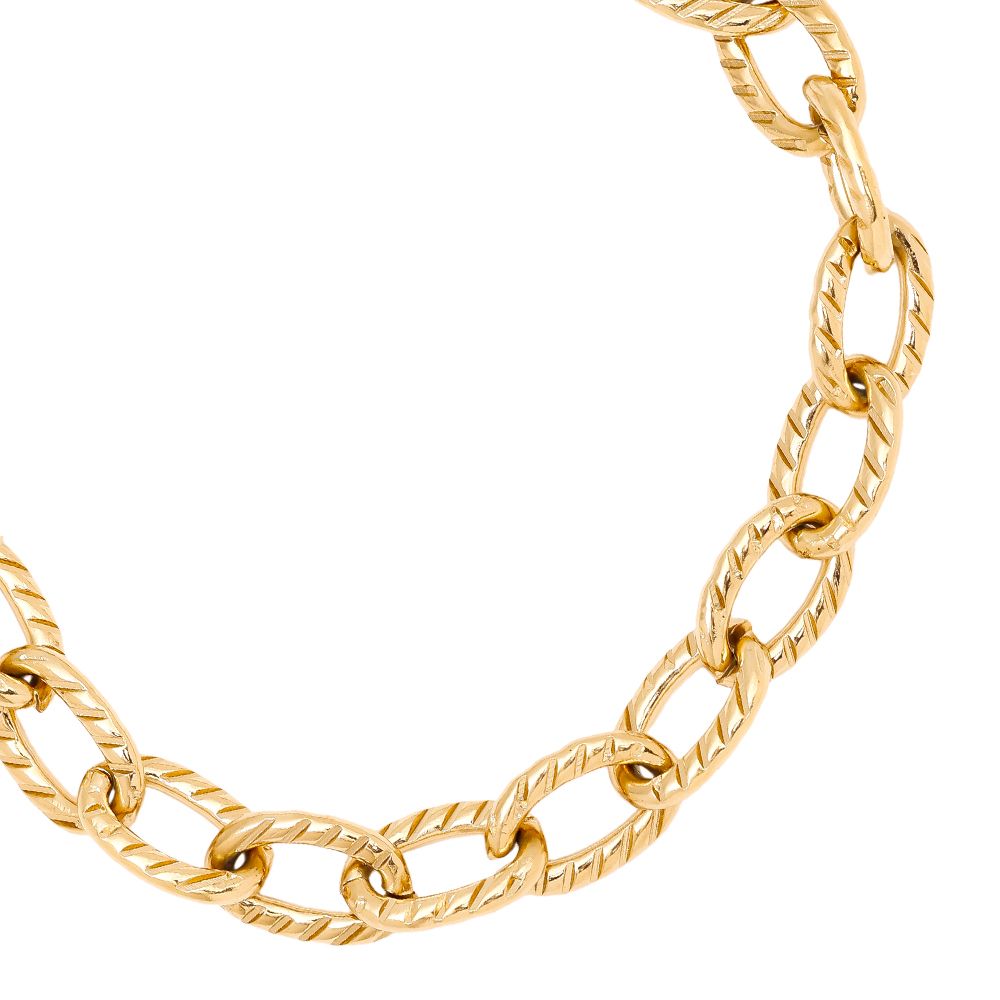Gold Link Bracelet